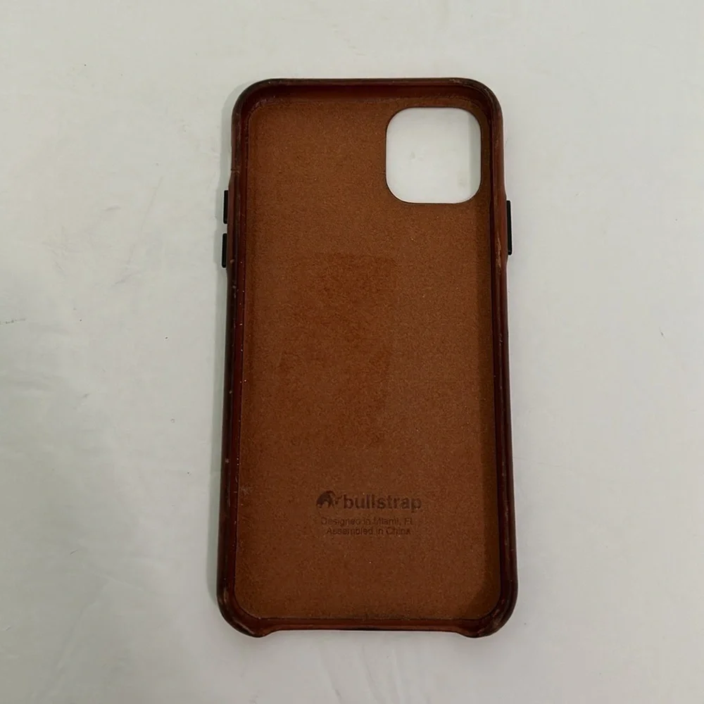 BULLSTRAP Classic iPhone 11 Pro Max Case- Sienna